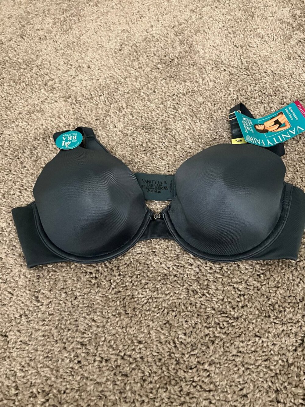 Vanity Fair Bra Blue Note 38B - Picture 3 of 7